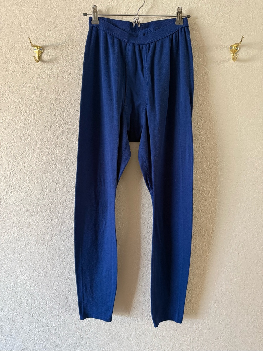 Men’s Patagonia Capilene Base Layer Pants Size M Blue Thermal Moderate Wash Wear